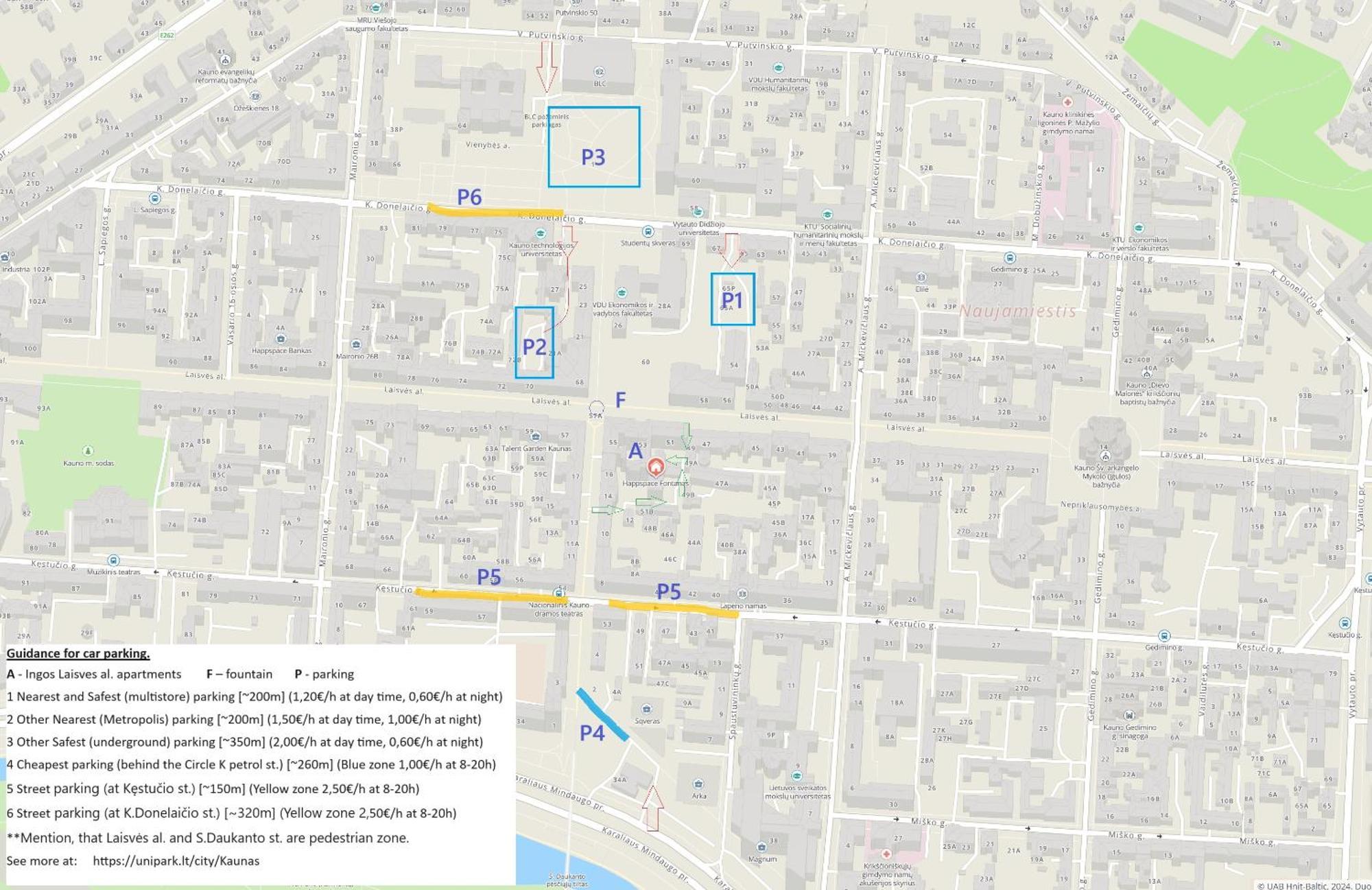 Ingos Laisves Al. Apartamentai Kaunas Eksteriør billede